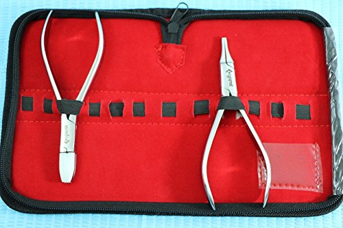NEW PREMIUM GRADE SET OF 2 EACH OPTICIAN ! OPTICAL PLIERS,EYEGLASSES TOOL SET-CYNAMED USA