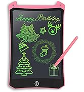 PINKCAT LCD Writing Tablet, 8.5inch Doodle Board Gifts Drawing Pad for Kids, Repeat Graphic Table...