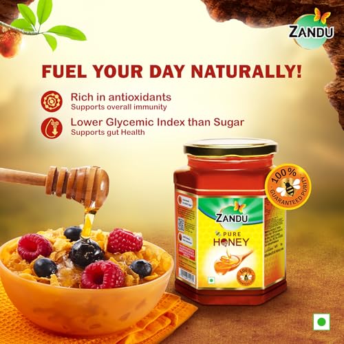 Image of Zandu Pure Honey || 100% Pure || No Added Sugar & Adulteration, 1KG