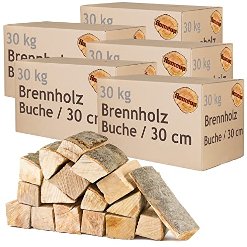 Brennholz Kaminholz Holz 5-500 kg Für Ofen und Kamin Kaminofen Feuerschale Grill Buche Feuerholz Buchenholz Holzscheite Wood 30 cm flameup, Menge:150 kg Brennholz Kaminholz Holz 5-500 kg Für Ofen und Kamin Kaminofen Feuerschale Grill Buche Feuerholz Buchenholz Holzscheite Wood 30 cm flameup, Menge:150 kg