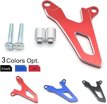Blue Front Sprocket Cover, Chain Protector Guard, for Suzuki RMZ250 RMZ450 RMZ 450, for Yamaha YZ250 YZ250F YZ250X WR250F YZ 250 WR 250F