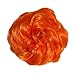Kediciz Messy Bun Hair Piece Fake Hair Buns Scrunchies Extensions Synthetic Thick Updo Hairpieces Curly Wavy Chignon Ponytail for Women Orange