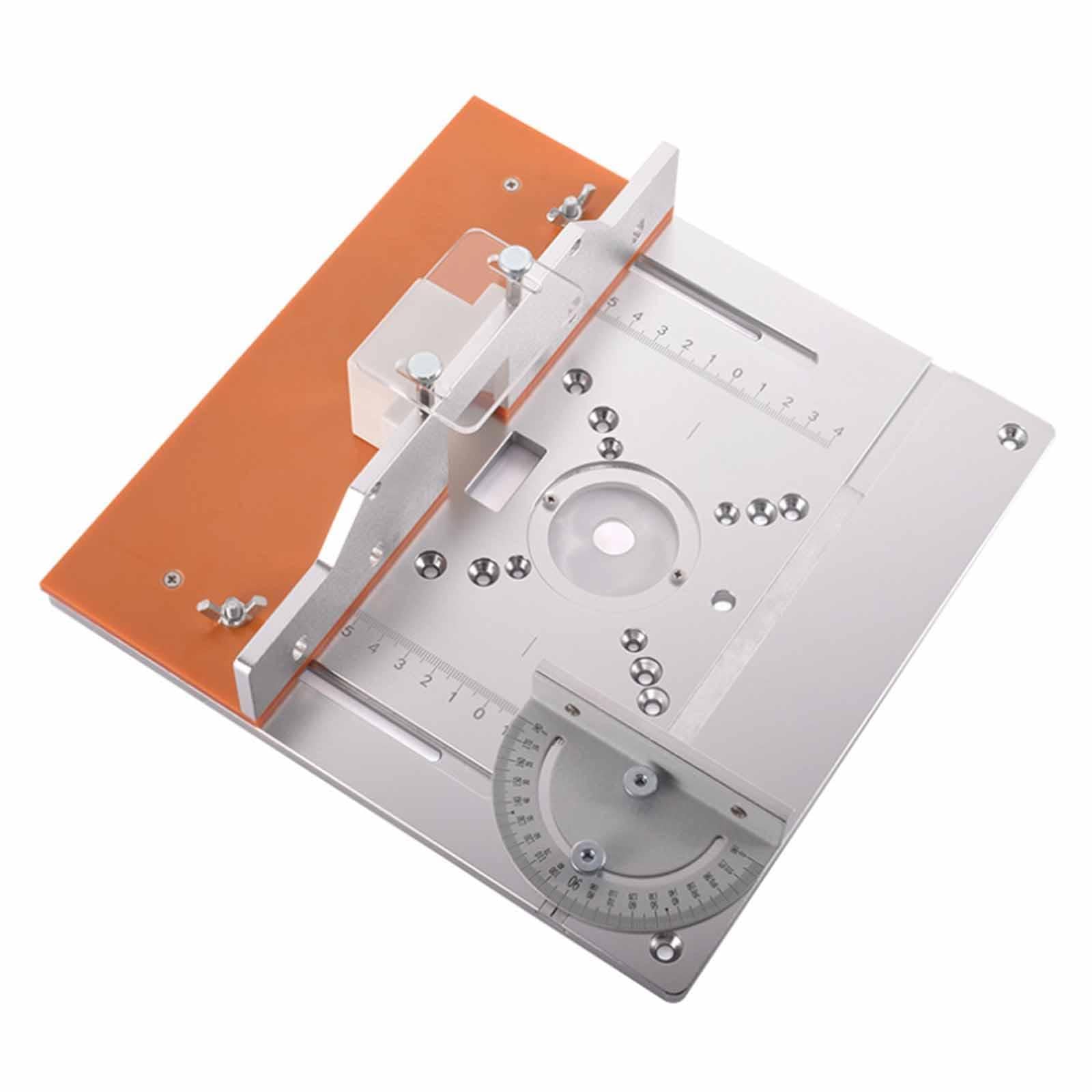 Placa de Mesa de Fresadora de Aluminio de Calidad para Trabajos de Carpintería de Precisión.