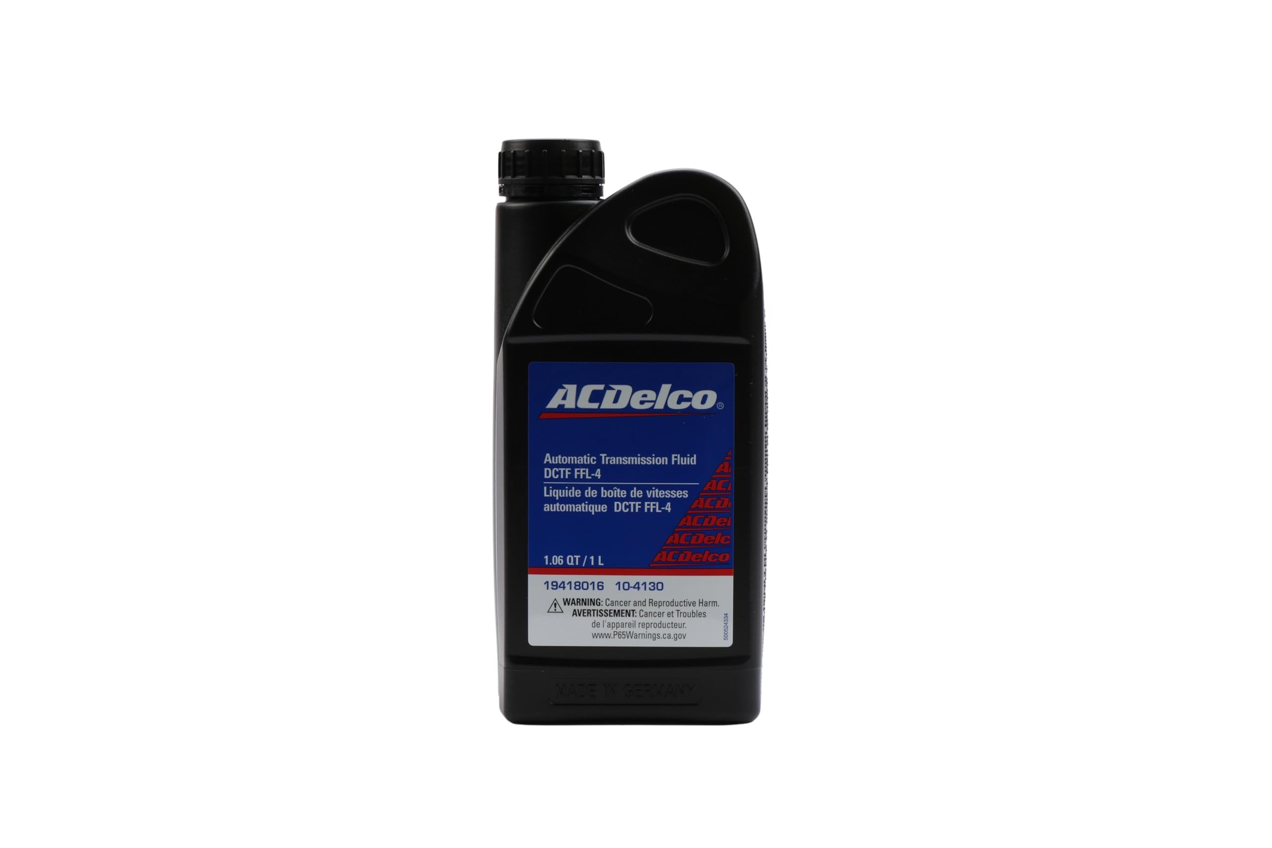 GM Original Equipment 10-4130 (19418016) FFL-4 ACDelco Automatic Transmission Fluid - 1 qt