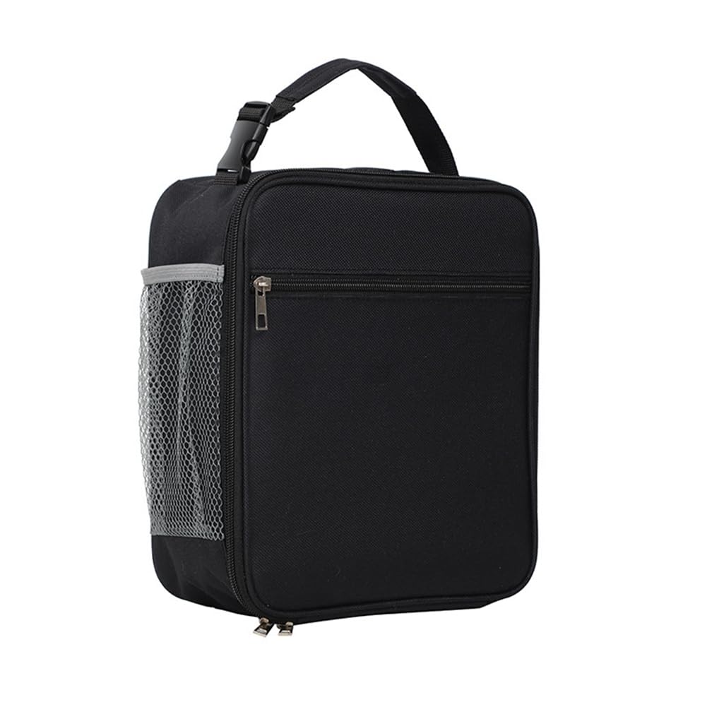 CTRLZS Lunch Box Lunch Bag for Men Women Capacity Lunchbox Reusable Lunch Bags Insulated Lunch Bag Lunch Box Cooler (Black) High Guality