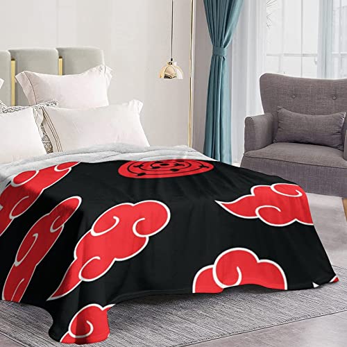Cool Anime Blanket, Japanese Anime Characters Printing Bed Throws, Ultra Soft Cozy Flannel Throw Blanket For Couch Bed Sofa, Comfortable Lightweight Blankets 50X40 Inch For All Season (Anime 1) #TOP2