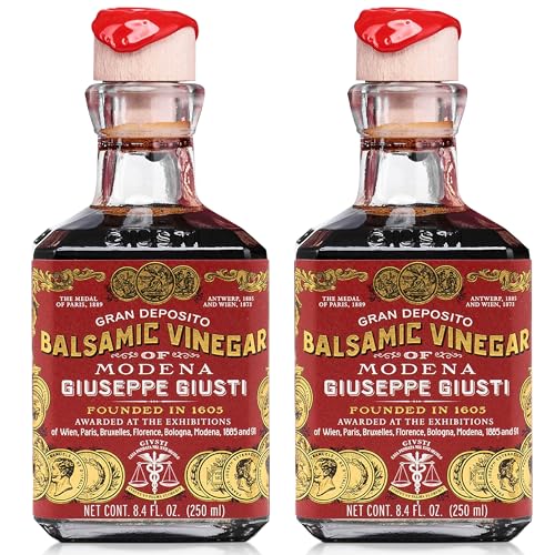 Giusti Gran Deposito Balsamic Vinegar of Modena 8.45 fl oz (Pack of 2)