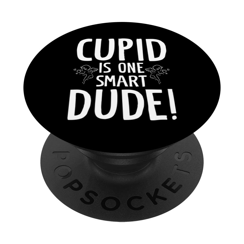 Cupid Is One Smart Dude Cupid Lover Valentine's Day Cute PopSockets Swappable PopGrip