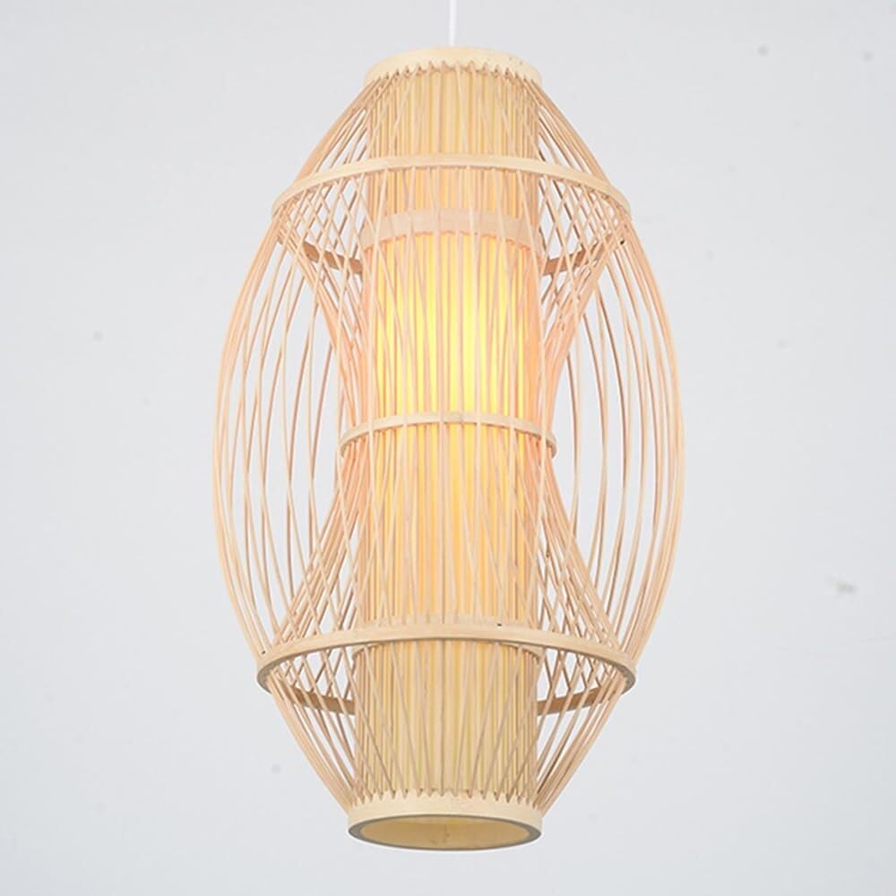 TONFON Restaurant Lighting Chandelier Zen Japanese Bamboo Hanging Lamp