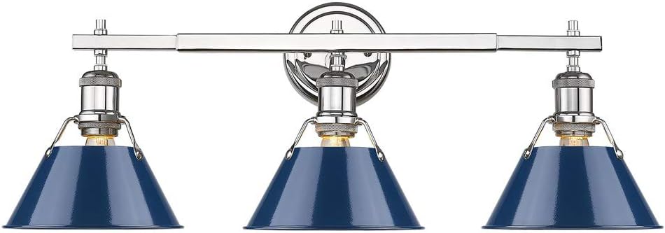 Navy blue vanity light Clearance