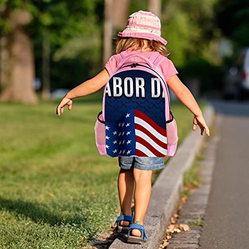 Sac à dos garçon drapeau américain multicolore 1 ergonomique léger