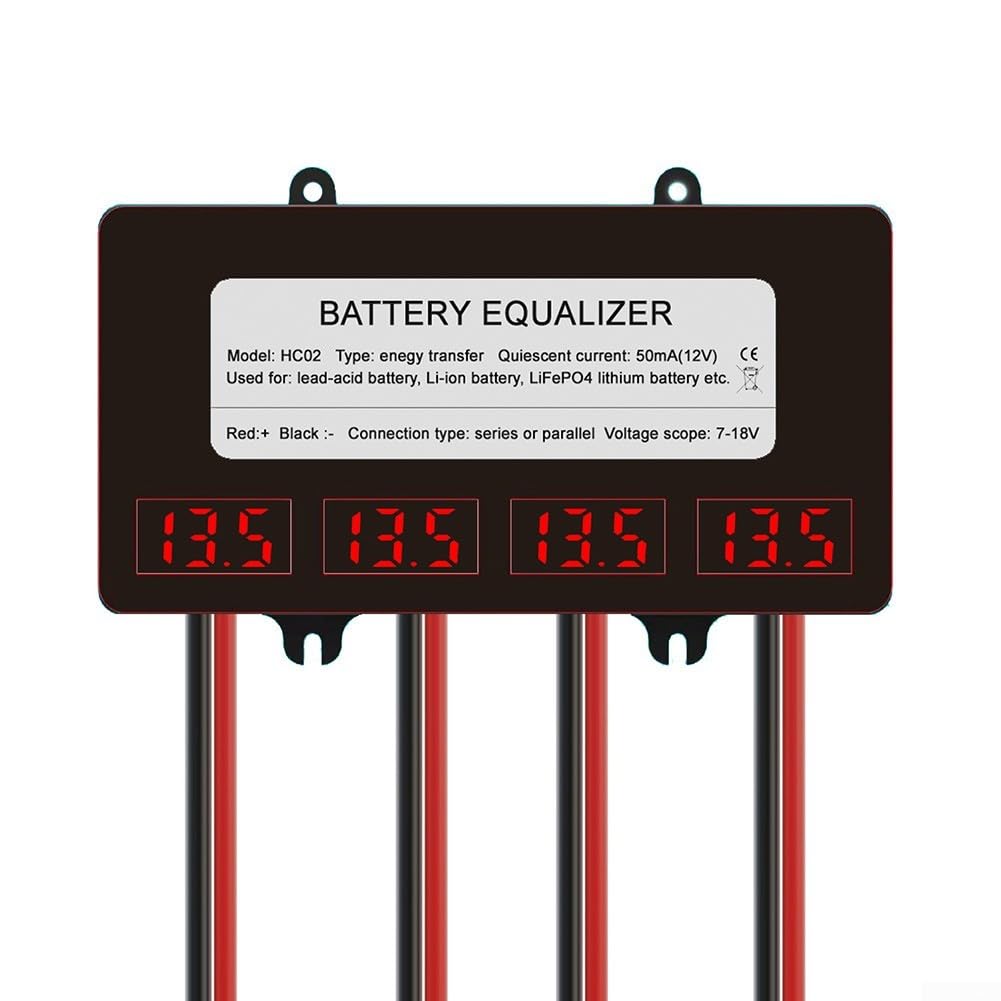 HpLive HA01/HC01, bilanciatore di tensione, indicatore LED, equalizzatore di batteria, 24 V, 48 V, bilanciatore di tensione di carica e scarica (HA02 (without))