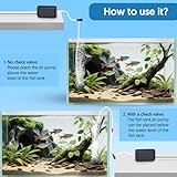 QZQ Air Pump Aquarium Fish Tank Air Pump Silent with Single Outlet Included Accessories Suitable Fish Tank from 1L to 100 Liters（2W） - Image 6