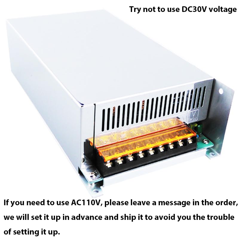Amazon | XY DC 12V 100A 80A 1200W Power supply 電源装置 12V 24V