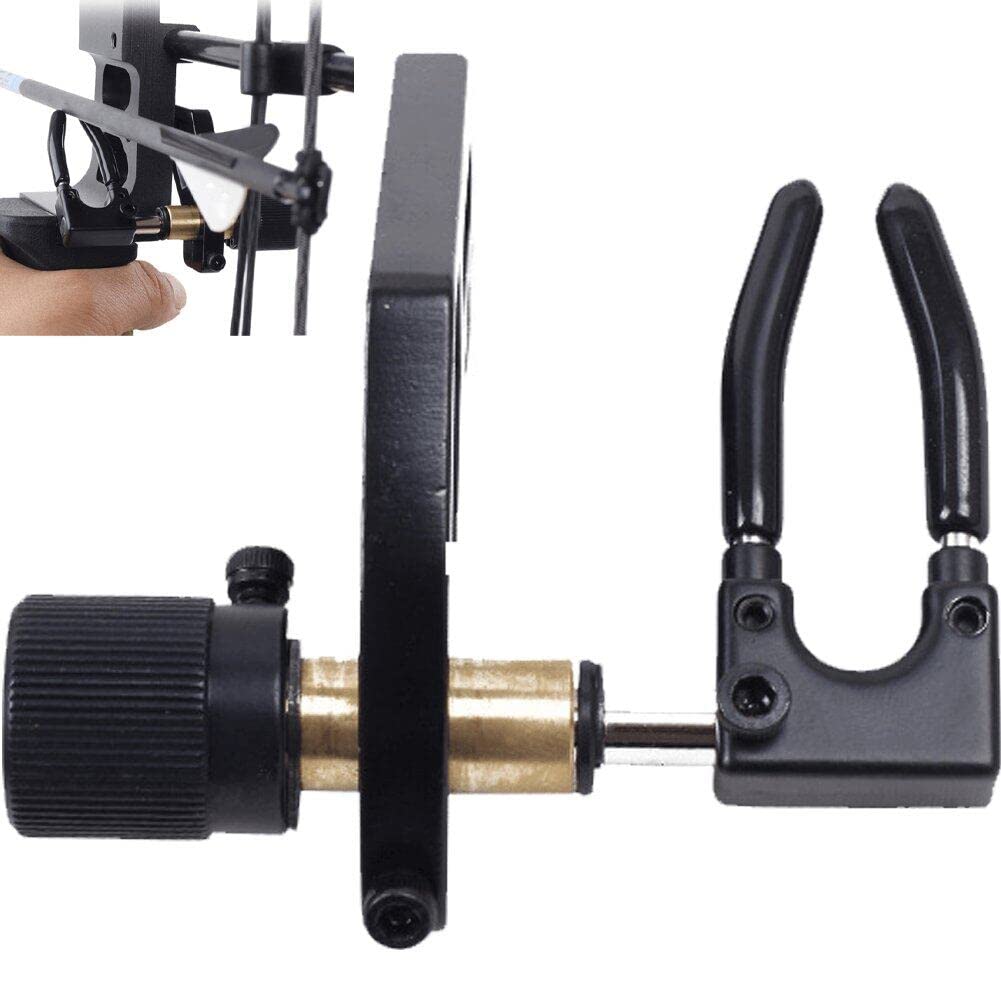 AMOYER Right-handed Arrow Rest for Archery - Compound Bow Launcher Rest with Screw & Sealed Ring - Ideal for Hunting & Target Shooting