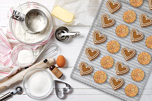 Mrs. Anderson’s Baking Half Sheet Baking and Cooling Rack, 16.5 x 11.75-Inches - Thumbnail 5
