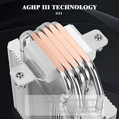 Thermalright Assassin King 120 SE ARGB CPU Air Cooler, 5 Heatpipes, TL-C12C-S PWM Quiet Fan CPU Cooler with 148mm High - Image 2
