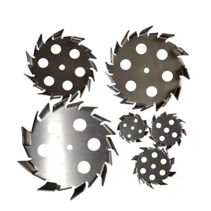 1pc 304 Stainless Steel Dispersing Blade Set with Rod - Sawtooth Mixing Disc for Efficient Stirring and Dispersion(100x8x400mm)