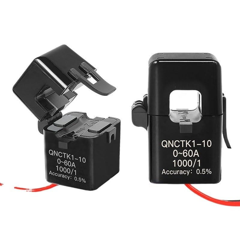 Split core Current Transformer ct QNCTK1-10 5A5mA 5A2.5mA 10A 5mA QNCTK1-16 50A 50mA 100A 25mA clamp Current transducer Sensor(QNCTK1-16 1000-1)