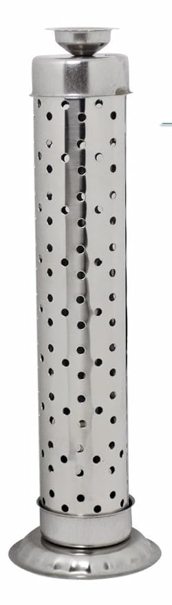 IKARUS 2-in-1 Stainless Steel Agarbatti and Dhup Batti Stand