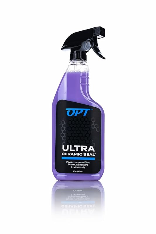 Optimum Ultra Ceramic Seal Selante Cerâmico em Spray para Pintura, PPF, Envelopamento de Vinil e Revestimentos – 17 oz (503 mL)
