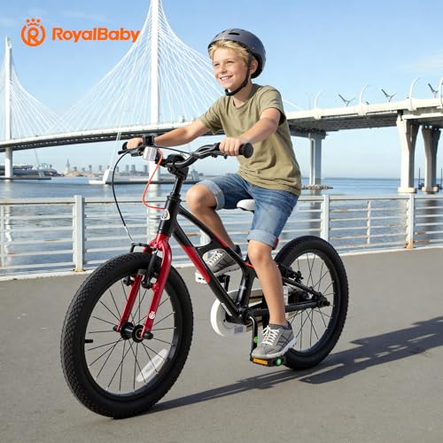 Image of RoyalBaby Kids Bike Lightweight Magnesium Alloy, 14 16 18 Inch Children's Bicycle for Boys Girls Ages 3-9