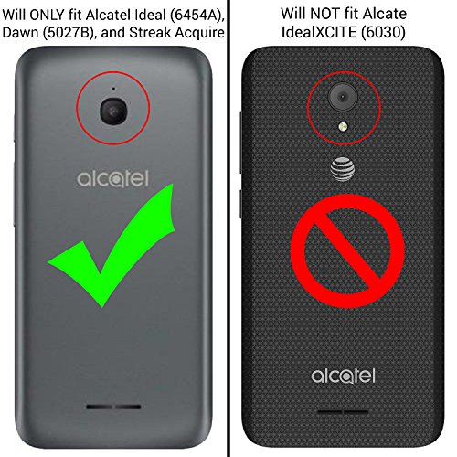 Alcatel Dawn Case, Alcatel Streak Case, Alcatel Ideal Case, Coveron® [Hexaguard Series] Slim Hybrid Hard Case For Alcatel One Touch Dawn – Green (Not Fit Ideal Xcite) #TOP1
