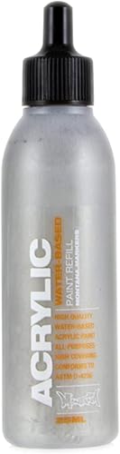 Montana Cans Recambios de tinta de marcador acrílico, botella de 0.8 fl oz, cortina de hierro (MR25IC)