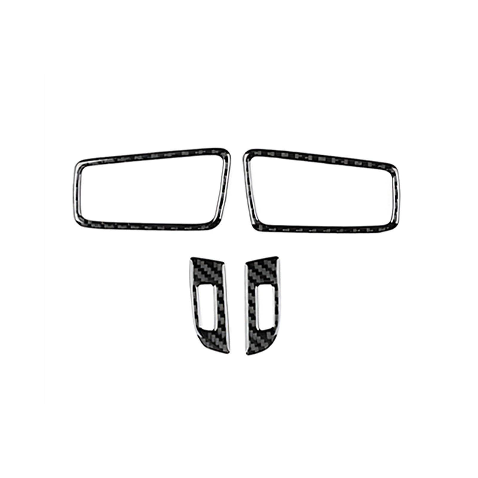 Dashboard Outlet Cover Compatible with Toyota for RAV4 XA50 2019-2025 LHD RHD Car Dashboard Air Vent Trim Frame Air Outlet Decorative Cover Sticker