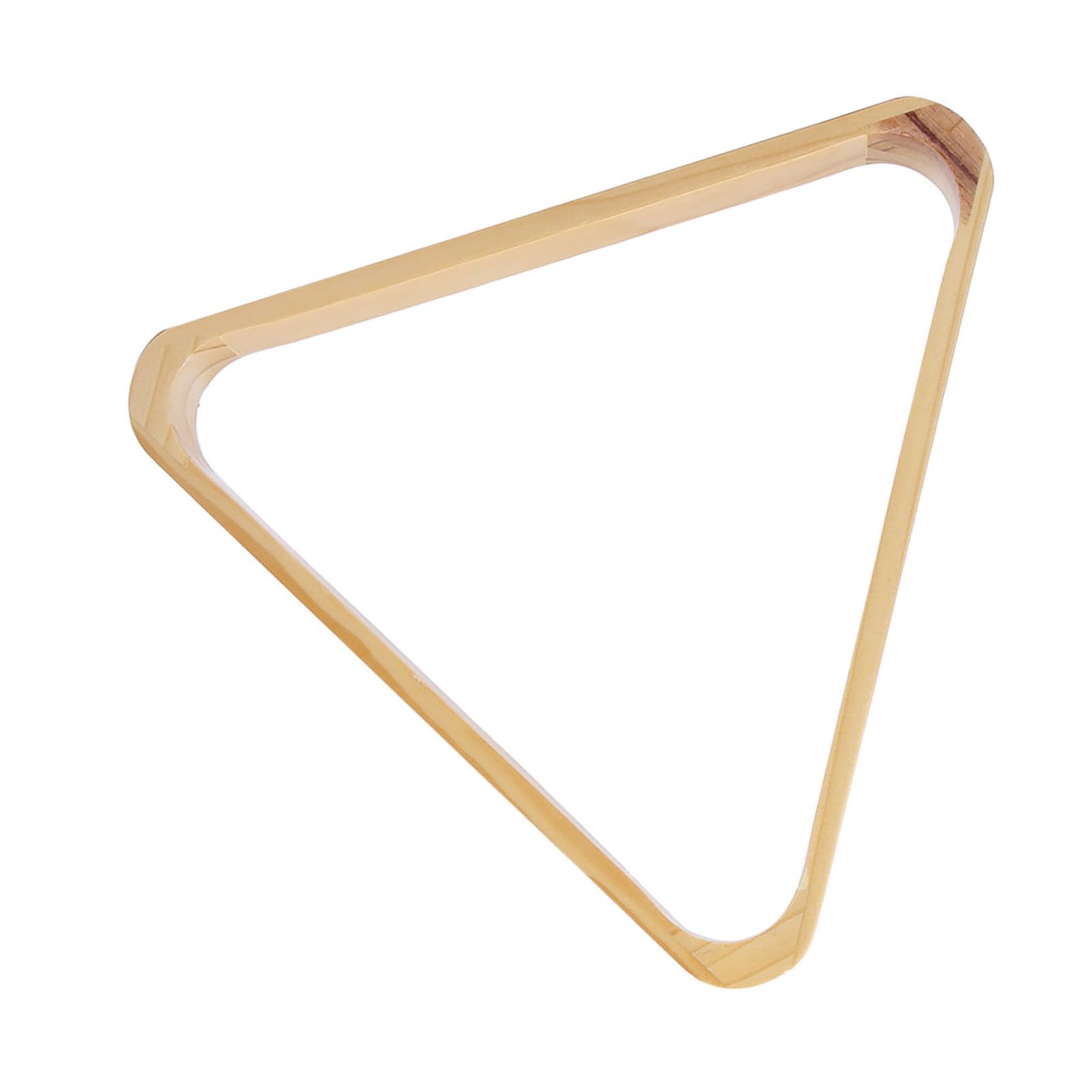 Marco de Billar, Billar Profesional de Madera, Marco de Rombo Triangular, Estante de Bolas, Trípode Americano para Mesa de Billar Gruesa
