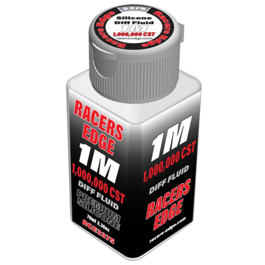 Racers Edge 3375 1,000,000cSt 70ml 2.36oz Pure Silicone Diff Fluid