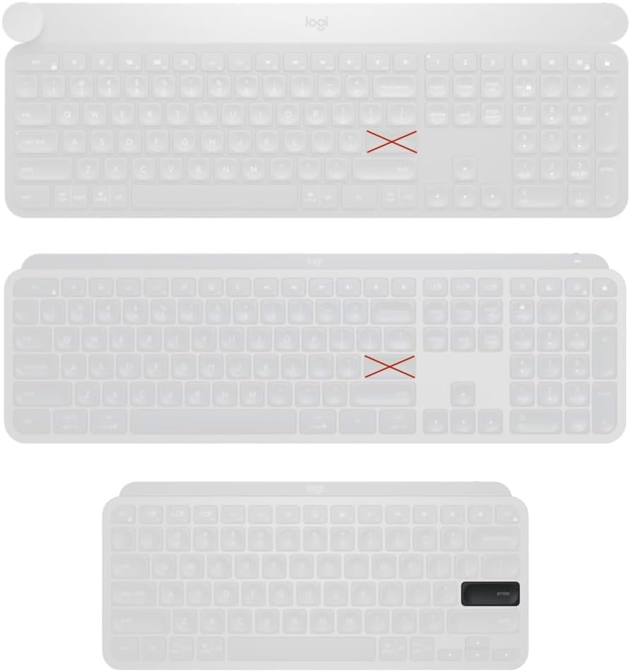 Amazon.co.jp: Logitechキーボードクラフト用シングルキーキャップ/MX