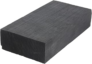 Natural Charcoal Block Lime-Wood for Soldering for Jewelry Making, size 5-1/2" x 2-3/4" x 1-1/4"