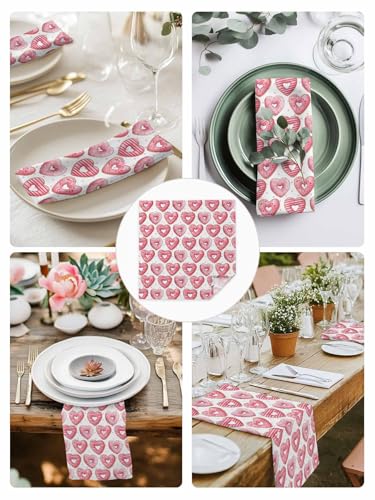 Set de 4 Servilletas de Tela Reutilizables 50.5x50.5 cm miniatura 6