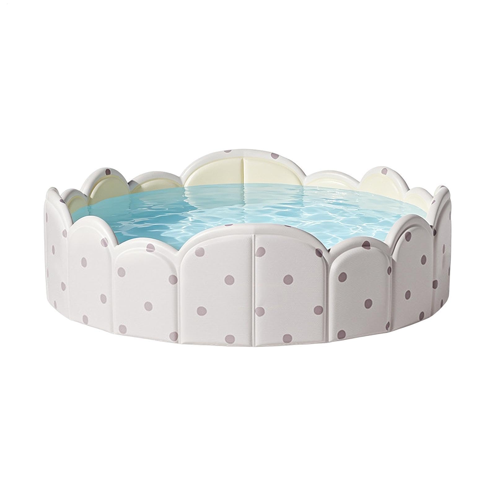 Piscina para perros plegable Bañera portátil no inflable | Bañera para perros para niños y mascotas, para interior y exterior, para el jardín, en el parque, así como viajes de verano