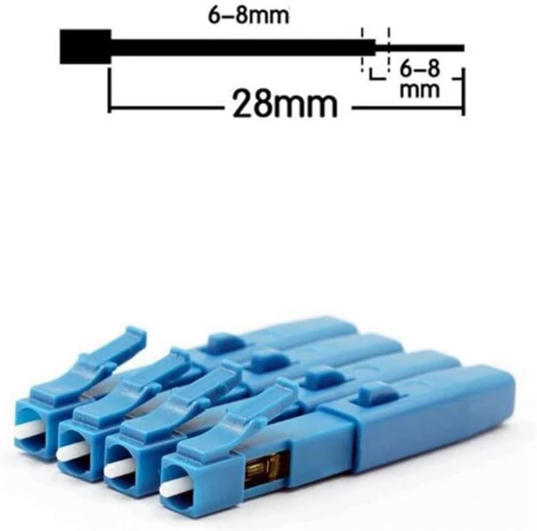 通信機器 100個 LC UPC シングルモード 光ファイバークイックコネクタ LC 埋め込みタイプ FTTH 光ファイバー高速コネ 通信機器 100  ピース/箱 FTTH SC UPC 光ファイバークイックコネクタ SC UPC 埋め込み光ファイバー SC 高速コ LC-SC  シンプレクス光ファイバアダプタ ...