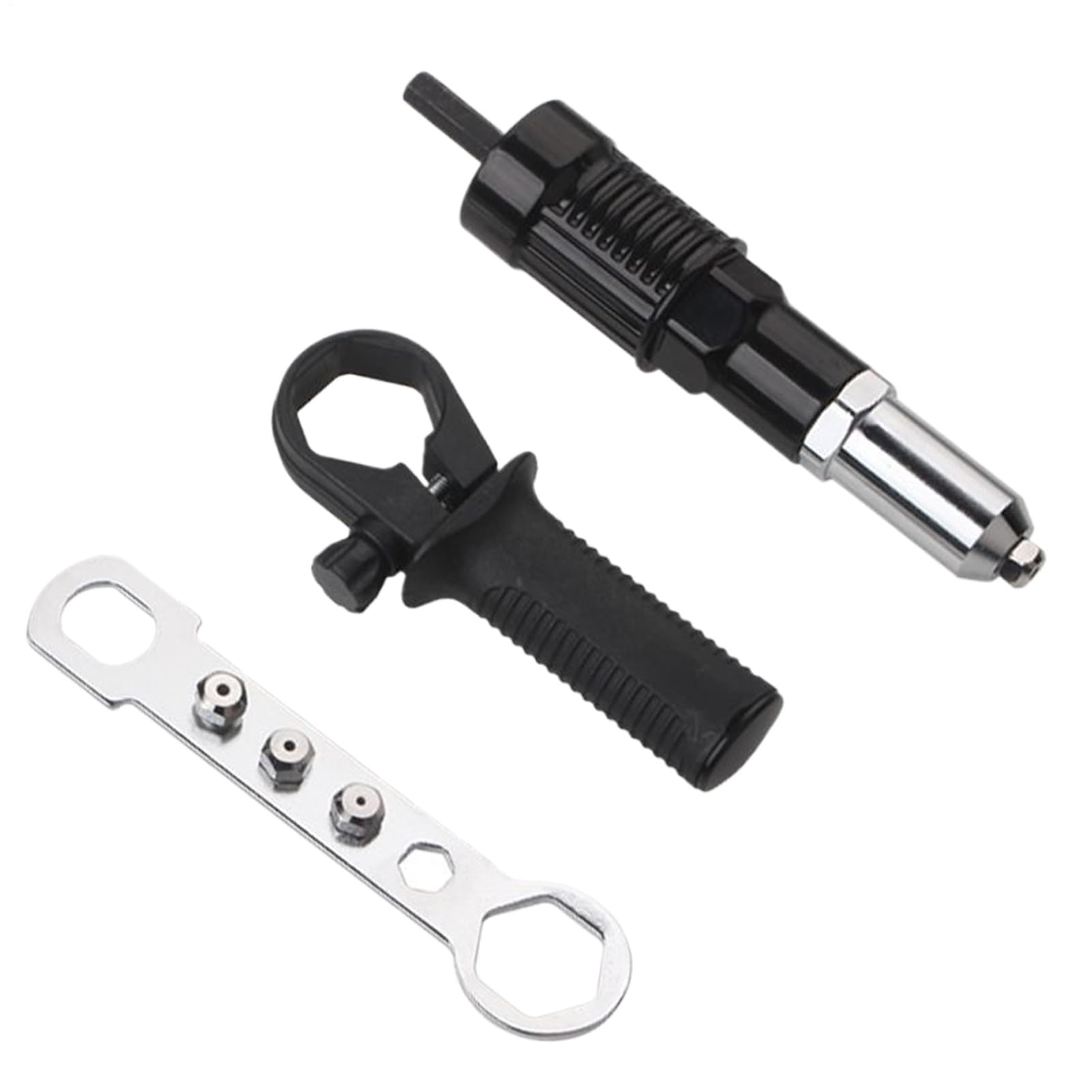 Accessoire de perçage pour perceuse avec poignée ergonomique d'atelier