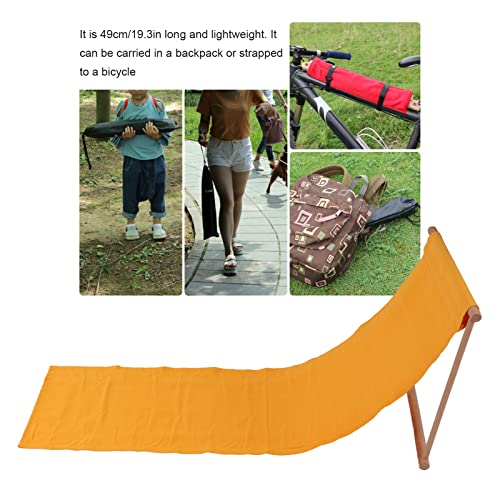 Patio Chaise Lounge, Portable Lawn Chairs,Canvas Lounge Chairs For Outside, Lawn Chairs Folding All Weather For Beach, Yard, Balcony, Poolside(Yellow), Patio Chaise Lounge, Portable Lawn Chairs,C #TOP1