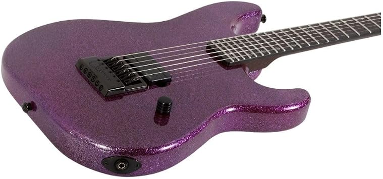 Schecter Danskimo-6 Daniel Haniss Signature Electric Guitar - Purple Sparkle
