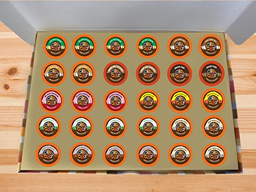 Crazy Cups Deluxe Holiday Hot Chocolate Gift Set, Assorted Flavored Hot Chocolates for Keurig K Cups Machines, Single Serve Hot Cocoa in Recyclable Pods, 30 Count by Crazy Cups - Image 2