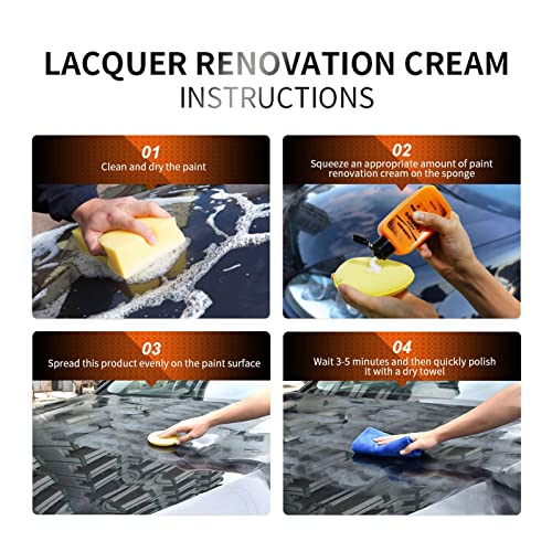 CargoTi Kit de reparo de couro, absorvente de manchas de couro universal, agente de reparo interno a