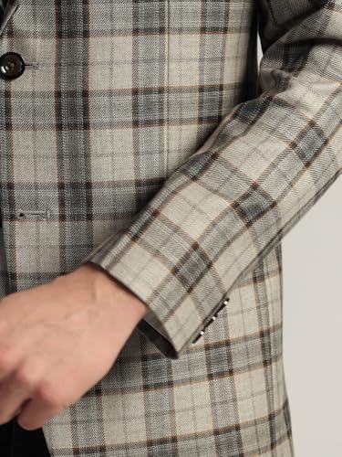 Image of TAHVO Tweed Blazer for Men - Formal & Casual Winter Wear Blazer