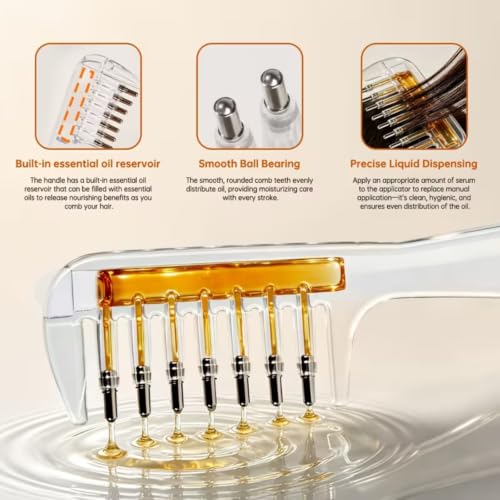 YUNAREE Scalp Essential Oil Comb 80 g - Image 3