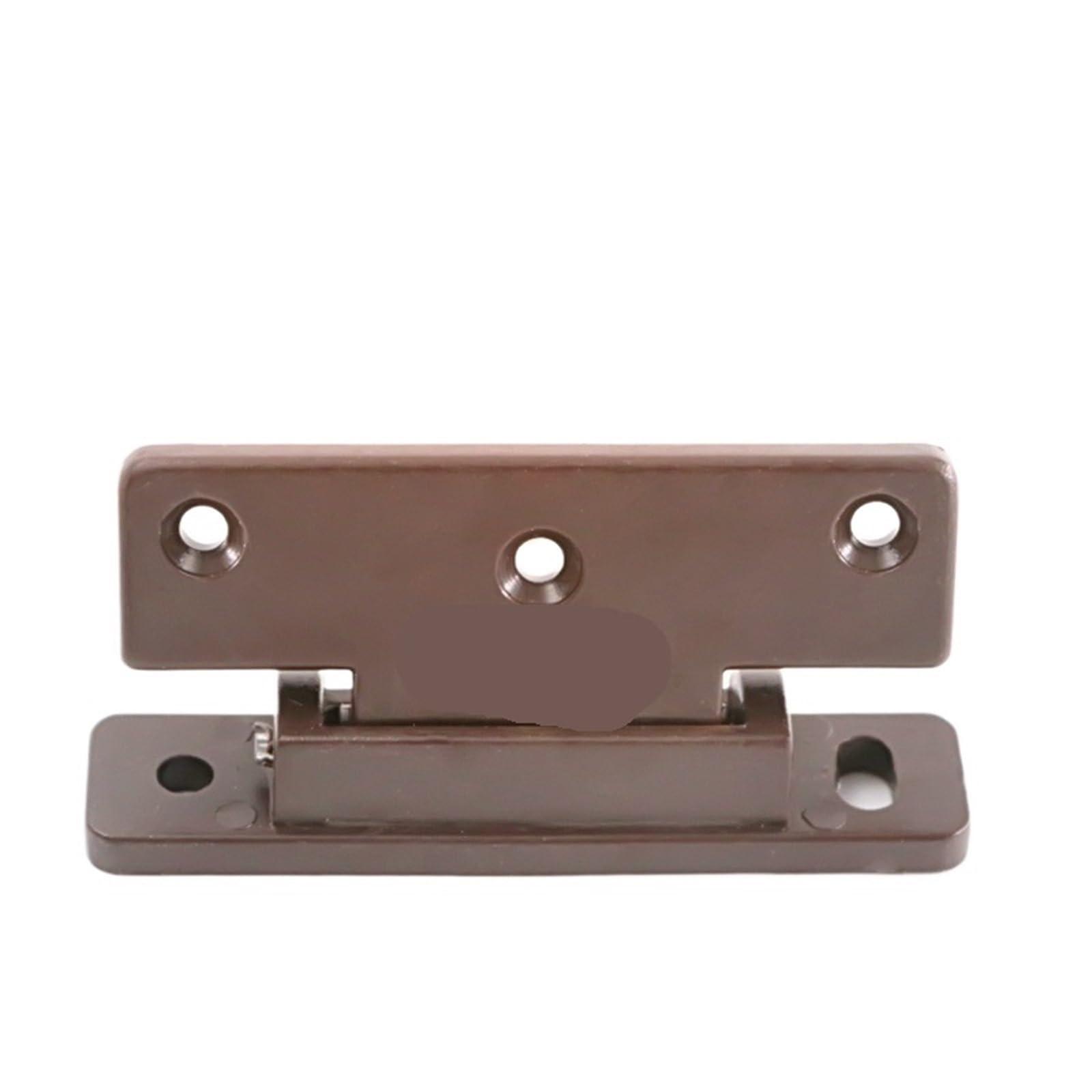 Kdhcvkz Brown 4Pcs 2/4Pcs Plastic Spring Hinges Cabinet Door Hinges With Screws(Brown 4Pcs)