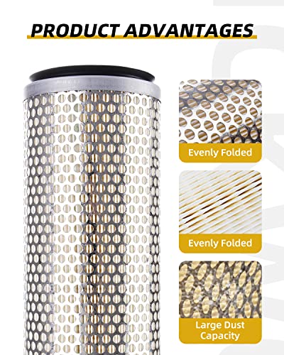 Image of 7081308 Ranger Air Filter Compatible with Polaris Ranger 500 2006-2013| Ranger 700 2006-2009| Ranger 400 2010-2014| Ranger 800 2010| Ranger Crew SS 2009