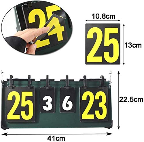 Marcador portátil para fútbol y baloncesto con funda resistente miniatura 2