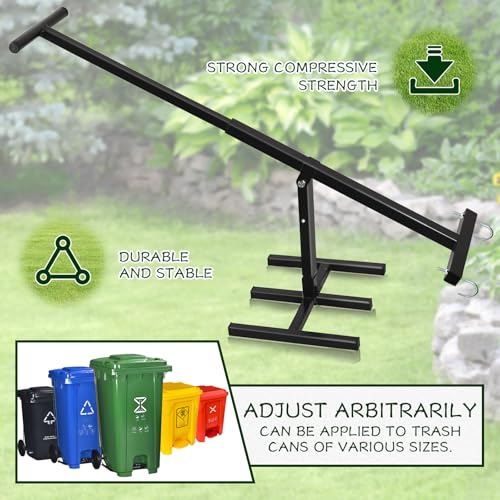 Compactador Manual de Basura Touchless 120L-660L miniatura 3
