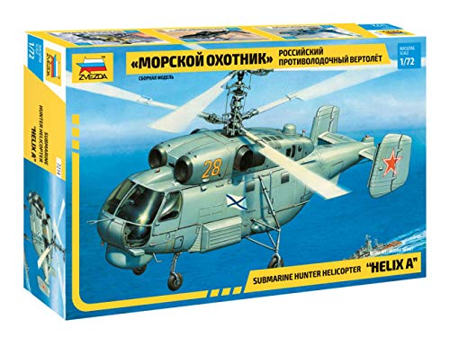 Maquette Kamov Ka-27 ASM Zvezda Z7214 réplique militaire haute fidélité 1:72