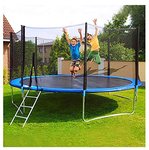 Omaxy Kids Adults Trampoline with Enclosure Net, 10FT Trampoline with Safety Enclosure
