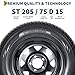 Garvee 2-Pack ST205/75D15 Trailer Tires and15